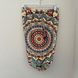 Johnny Was Polyester Plush Shoulder Bag Multicolor